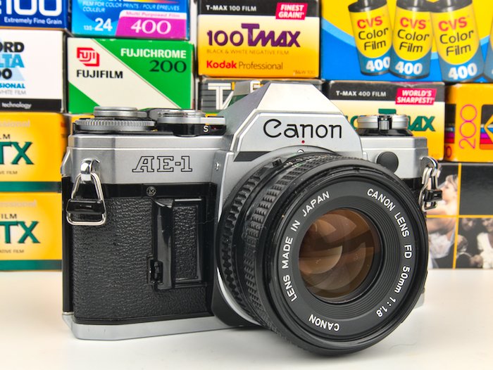 How to Rewind and Remove Film from the Canon AE-1