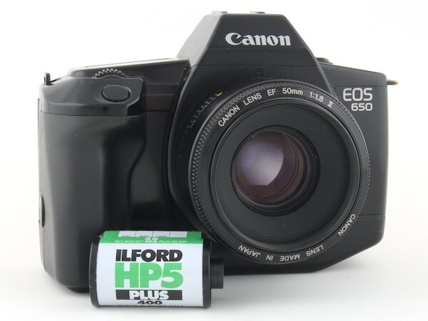 How to Rewind and Remove Film from the Canon EOS 650