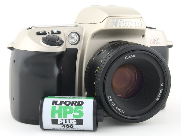 How to Rewind and Remove Film from the Nikon N60 (F60)