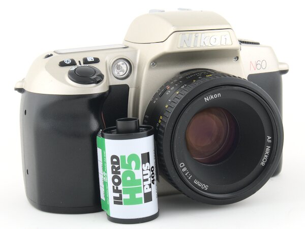 How to Load Film Nikon N60 F60