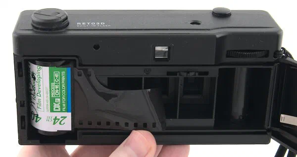 Reto 3D Film Rewind Knob Down