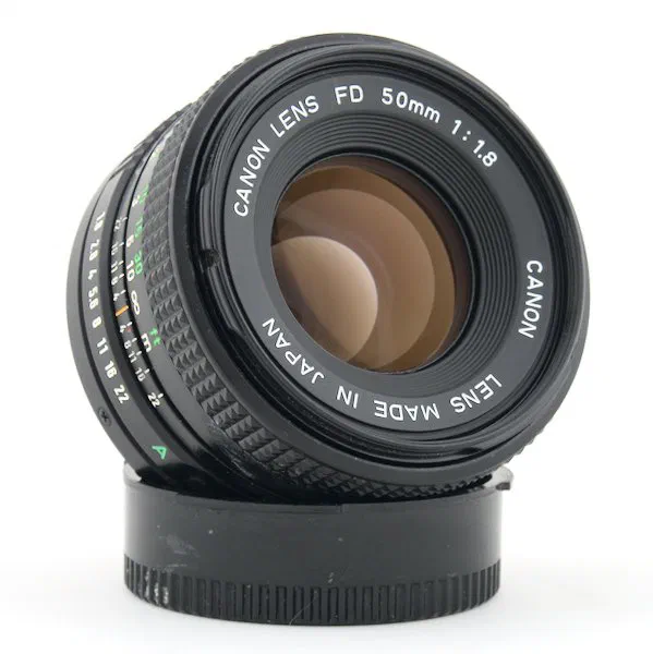 Canon FD 50mm f1.8 lens Canon FD 50mm f1.8 lens
