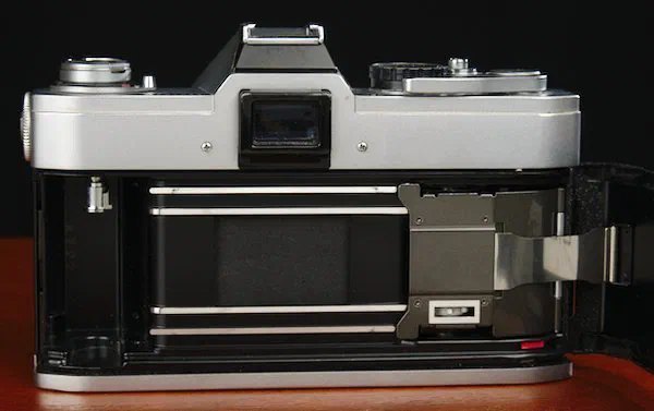Canon FT QL quick 35mm film loading mechanism Canon FT QL quick 35mm film loading mechanism