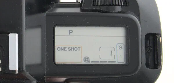 Canon EOS 650 Frame Counter Canon EOS 650 Frame Counter