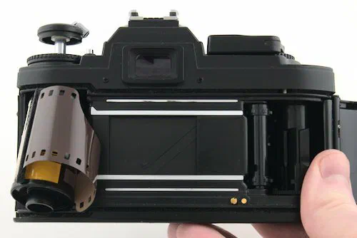 Nikon FG Load 35mm Film Canister Nikon FG Load 35mm Film Canister