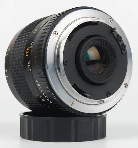 Macro Lens Rear Element and Yashica C/Y Lens Mount Macro Lens Rear Element and Yashica C/Y Lens Mount