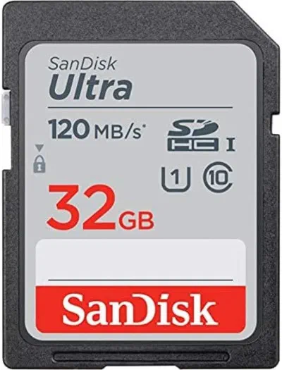 SanDisk Ultra 32GB SD Card SanDisk Ultra 32GB SD Card