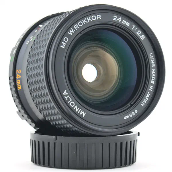 Minolta MD W.Rokkor 24mm f/2.8 Lens Minolta MD W.Rokkor 24mm f/2.8 Lens