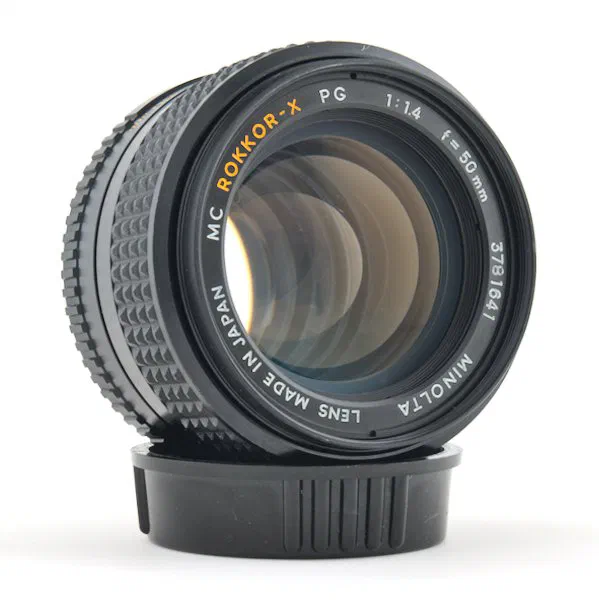 Minolta MC Rokkor-X 50mm f/1.4 Camera Lens Minolta MC Rokkor-X 50mm f/1.4 Camera Lens