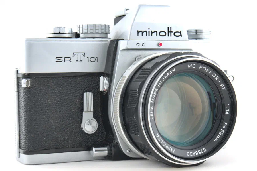 Minolta MC Rokkor-PF 58mm f/1.4 Prime Lens