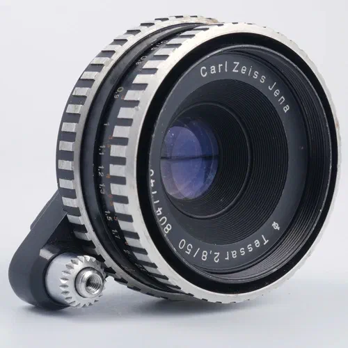 Carl Zeiss Jena Tessar 50mm f/2.8 with Lens Fungus Carl Zeiss Jena Tessar 50mm f/2.8 with Lens Fungus