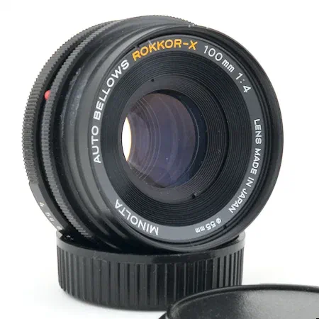 Minolta Auto Bellows Rokkor X 100mm f/4 Lens Minolta Auto Bellows Rokkor X 100mm f/4 Lens