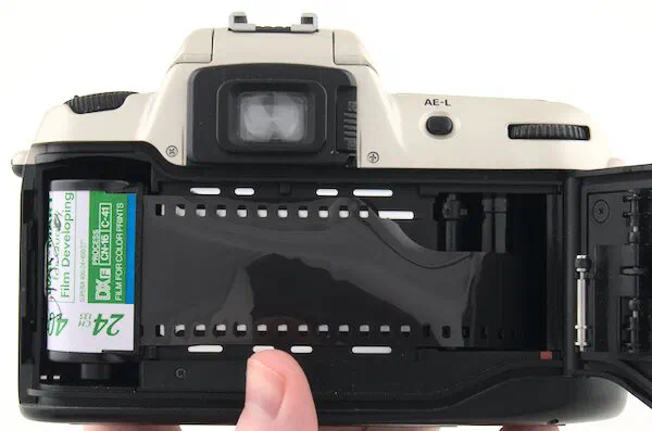 Nikon N60 Pull Film Leader Nikon N60 Pull Film Leader