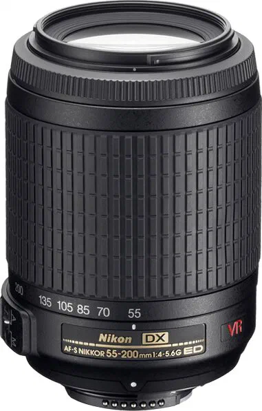 Nikon 55-200mm f/4-5.6G ED IF AF-S DX VR Zoom Lens Nikon 55-200mm f/4-5.6G ED IF AF-S DX VR Zoom Lens