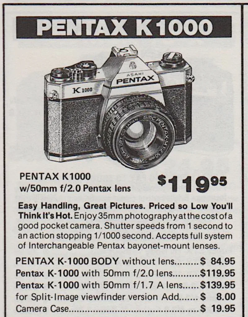 From a 1985 Competitive Camera Corp Catalog. From a 1985 Competitive Camera Corp Catalog.