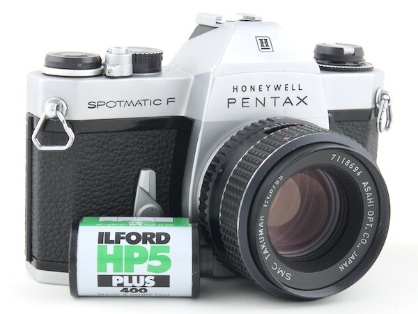 How to Rewind and Remove Film from the Pentax Spotmatic