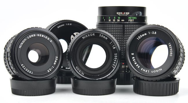 Cheap Nikon FA Lenses for Fun and Learning