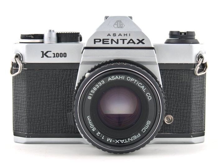 The Pentax K1000 35mm Film SLR Camera