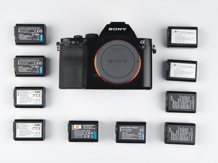 Capacity Testing 5 Third Party Sony NP-FW50 Batteries